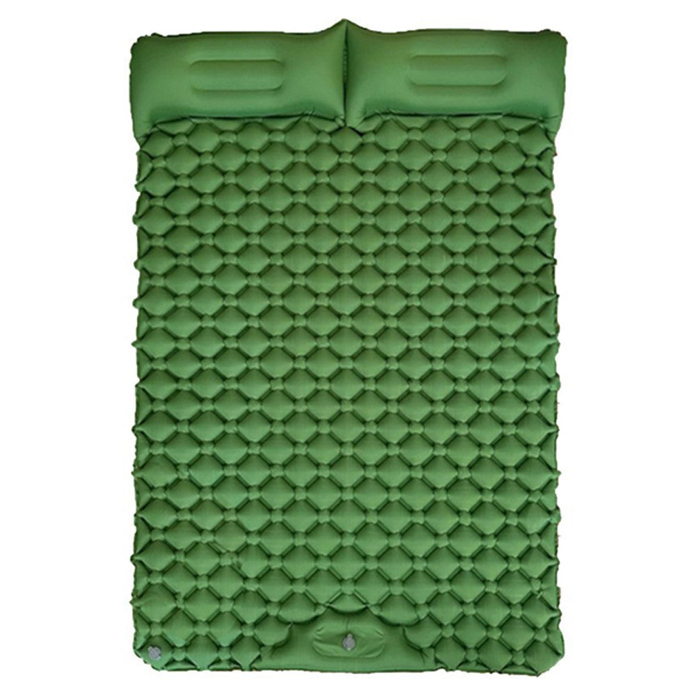 GM-SR01 Double Sleeping Mat 190x122cm Inflatable Camping Mattress Built-in Pump with Pillows GM-SR01 Double Sleeping Mat 190x122cm Inflatable Camping Mattress Built-in Pump with Pillows